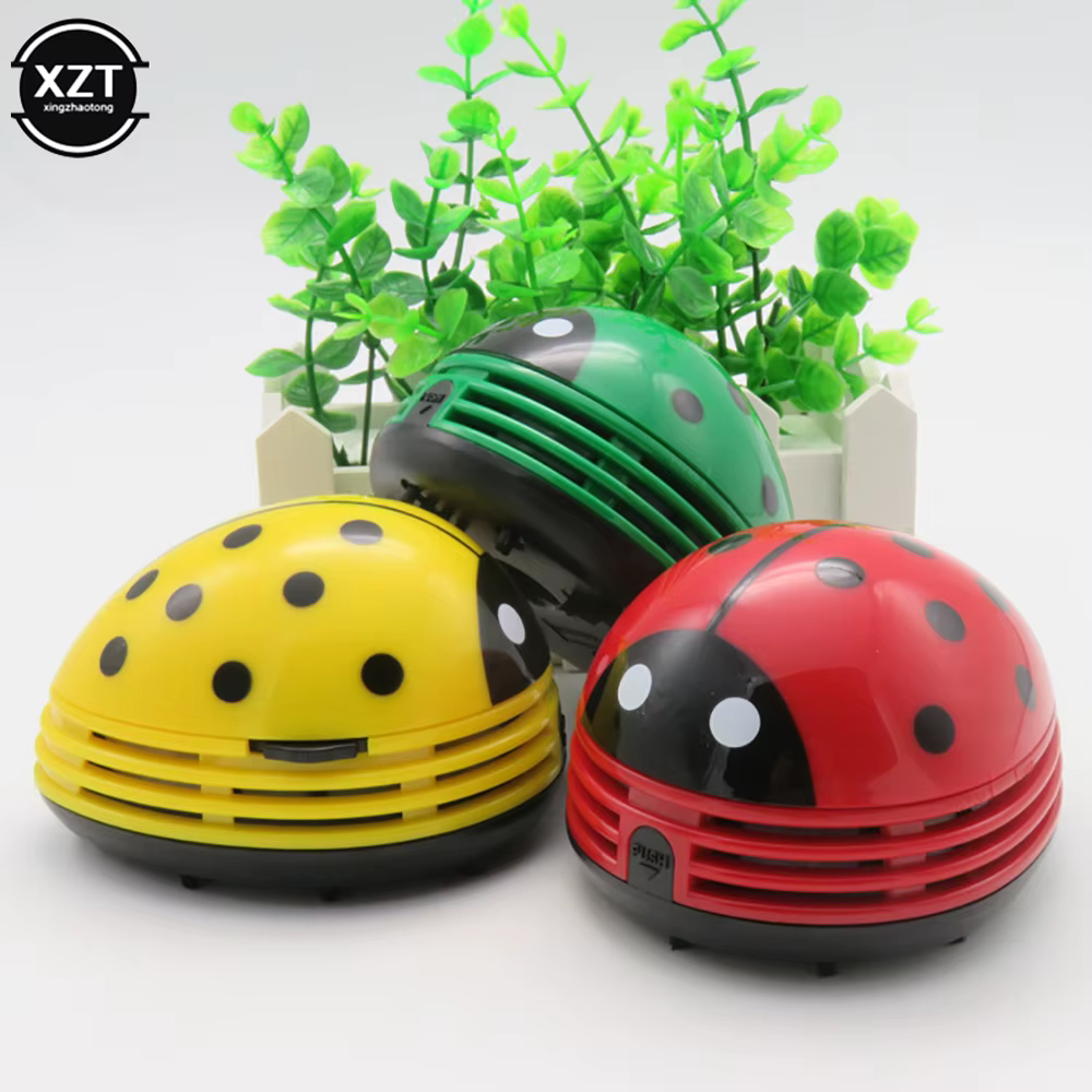 Mini aspirateur coccinelle de Table, nettoyeur de poussière, collecteur de poussière de café de bureau pour le nettoyage de bureau et de maison