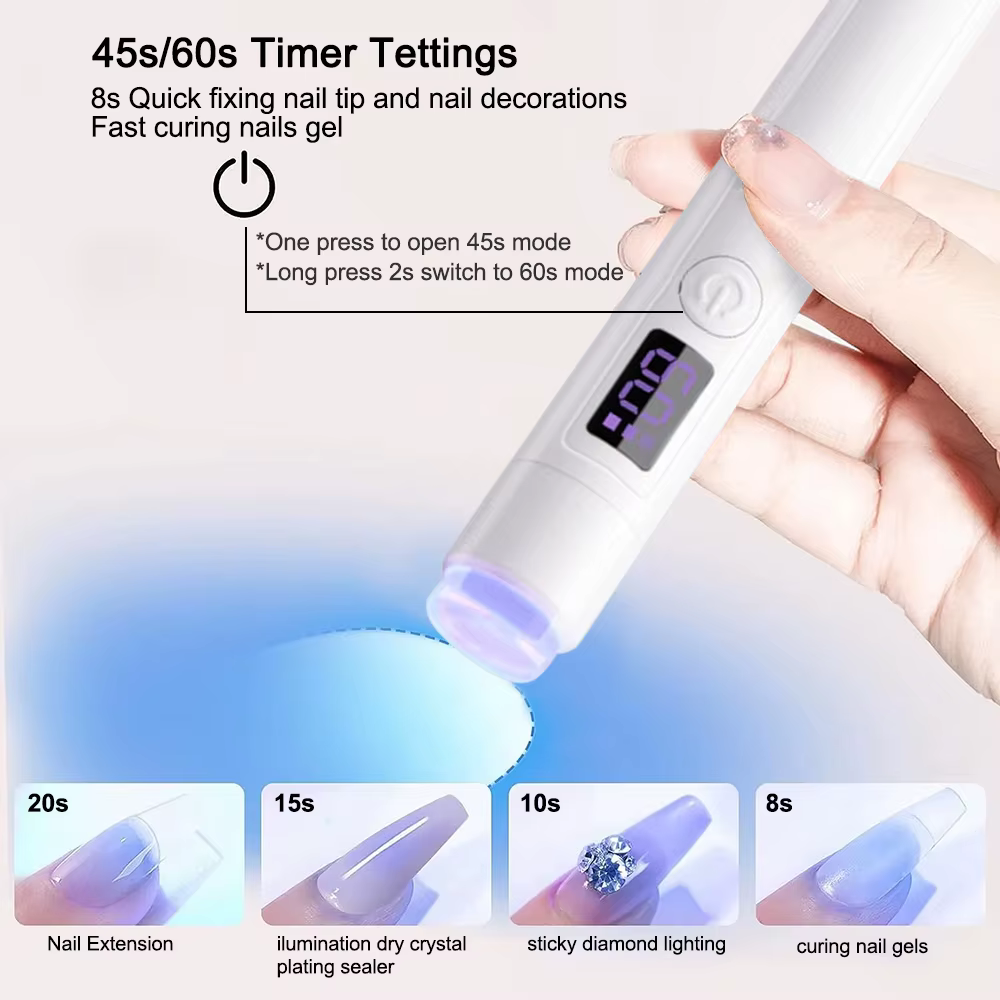 Mini lampe à ongles UV LED pour manucure