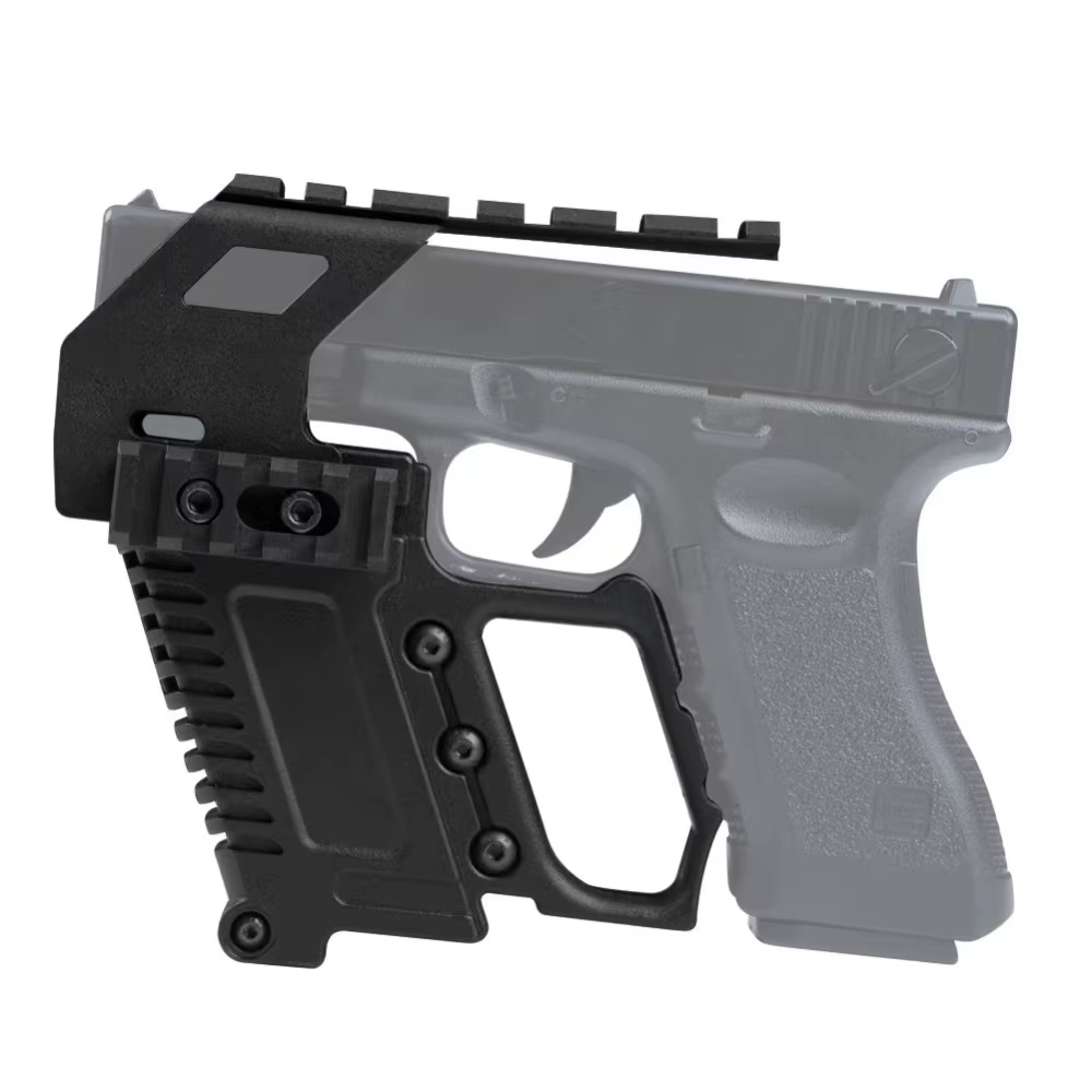 Accessoires de dispositif de chargement de pistolet à eau à montage sur Rail G1-5 G17 G18 G19, adaptateur de remplacement rapide sous-baril, accessoires pour pistolet jouet
