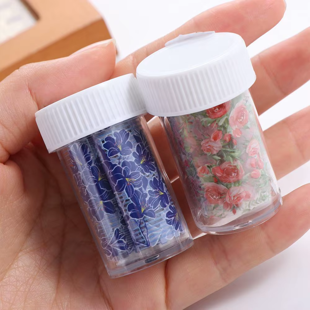 Autocollants holographiques pour nail art DIY