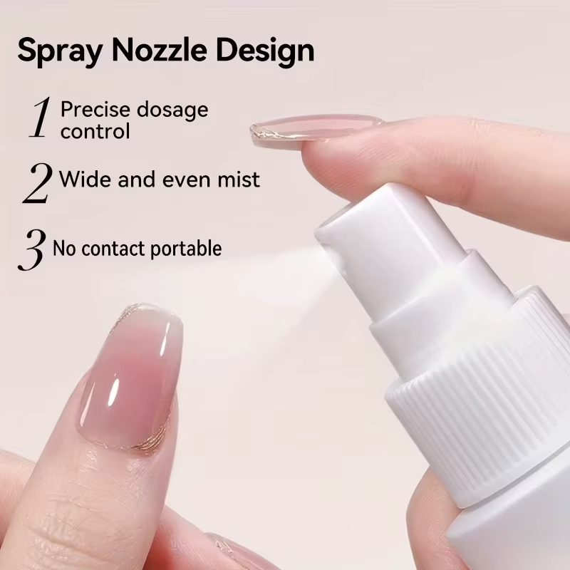 Spray Dissolvant de Colle à Ongles Solide