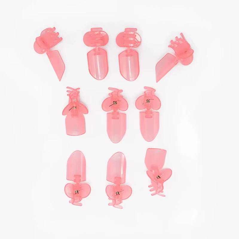 10 pièces/ensemble rose manucure doigt housse de Protection vernis bouclier