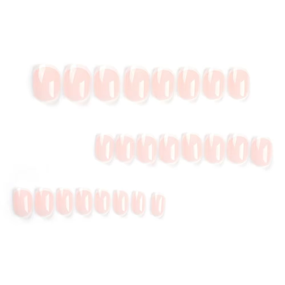Faux Ongles Courts à Couverture Complète