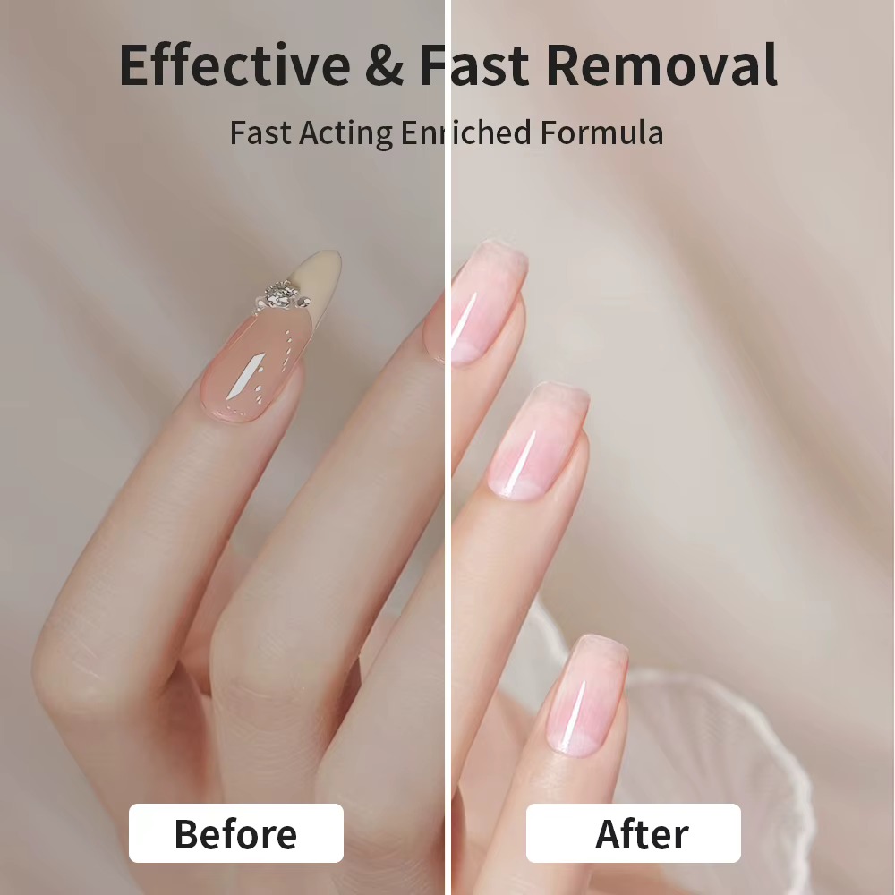 Dissolvant de vernis à ongles liquide professionnel