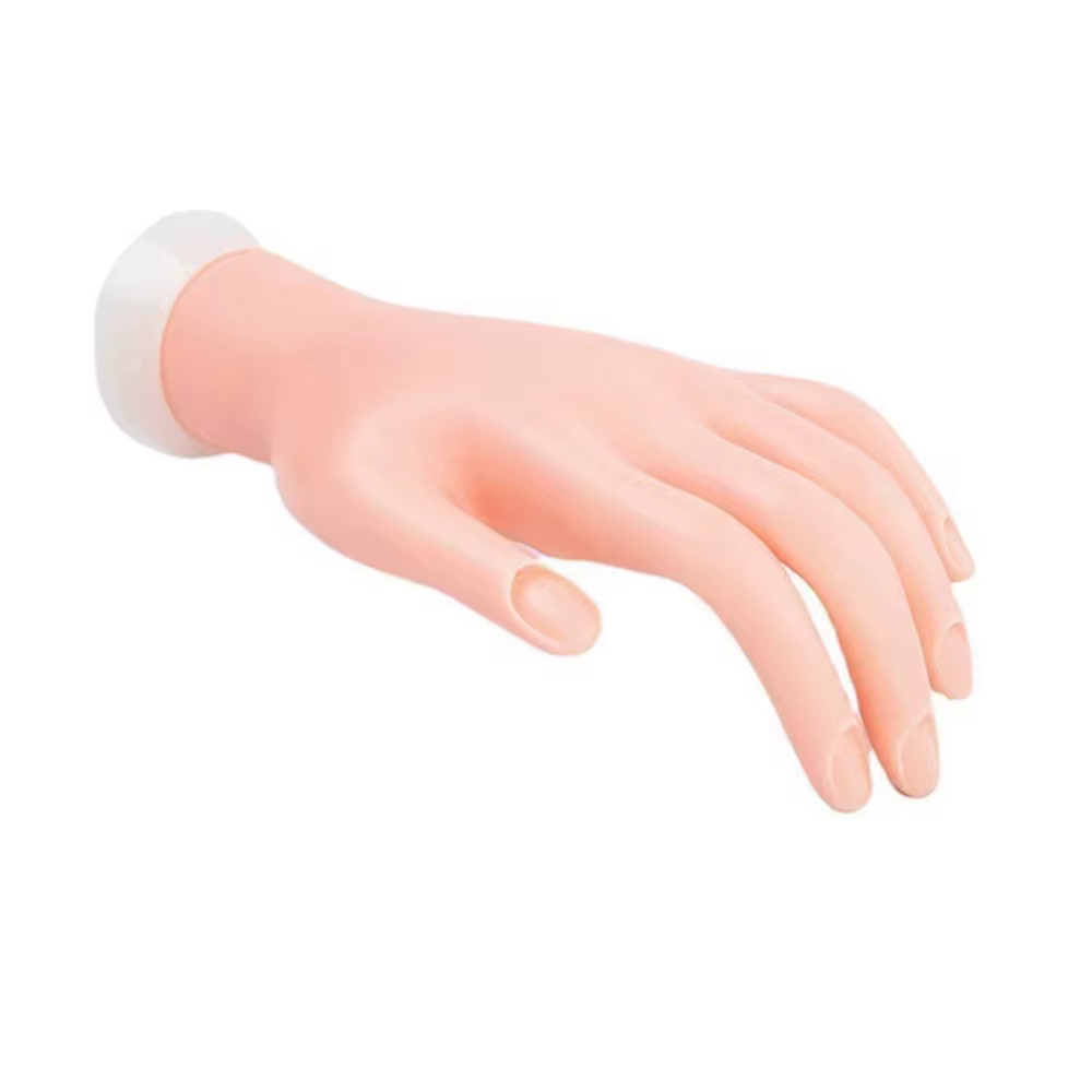 Main d'entraînement pour ongles en acrylique