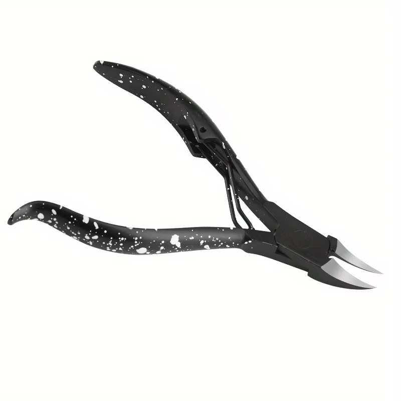 Pince à cuticules pour ongles incarnés noirs