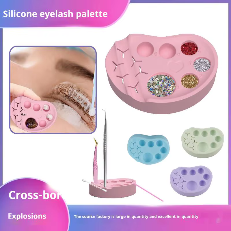 Palette de manucure en Silicone