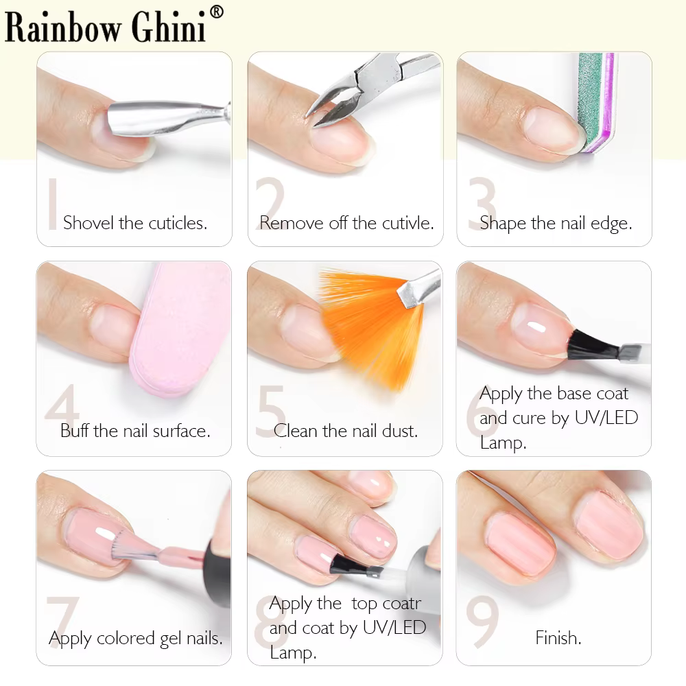 Parkson – ensemble de vernis gel semi-permanent