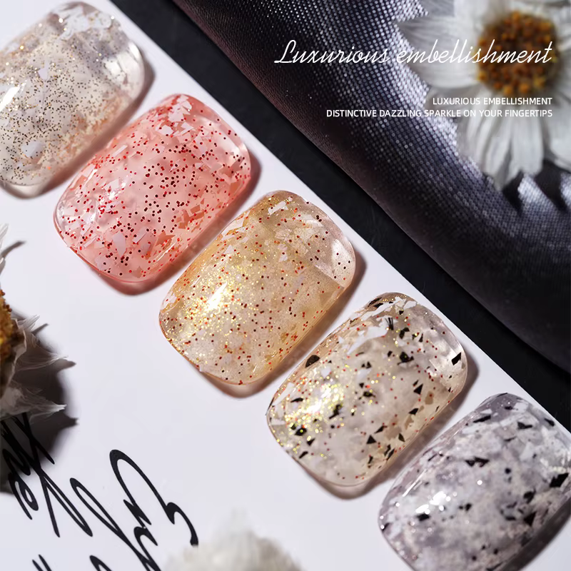 OXXI – vernis à ongles Semi-permanent à flocons de neige