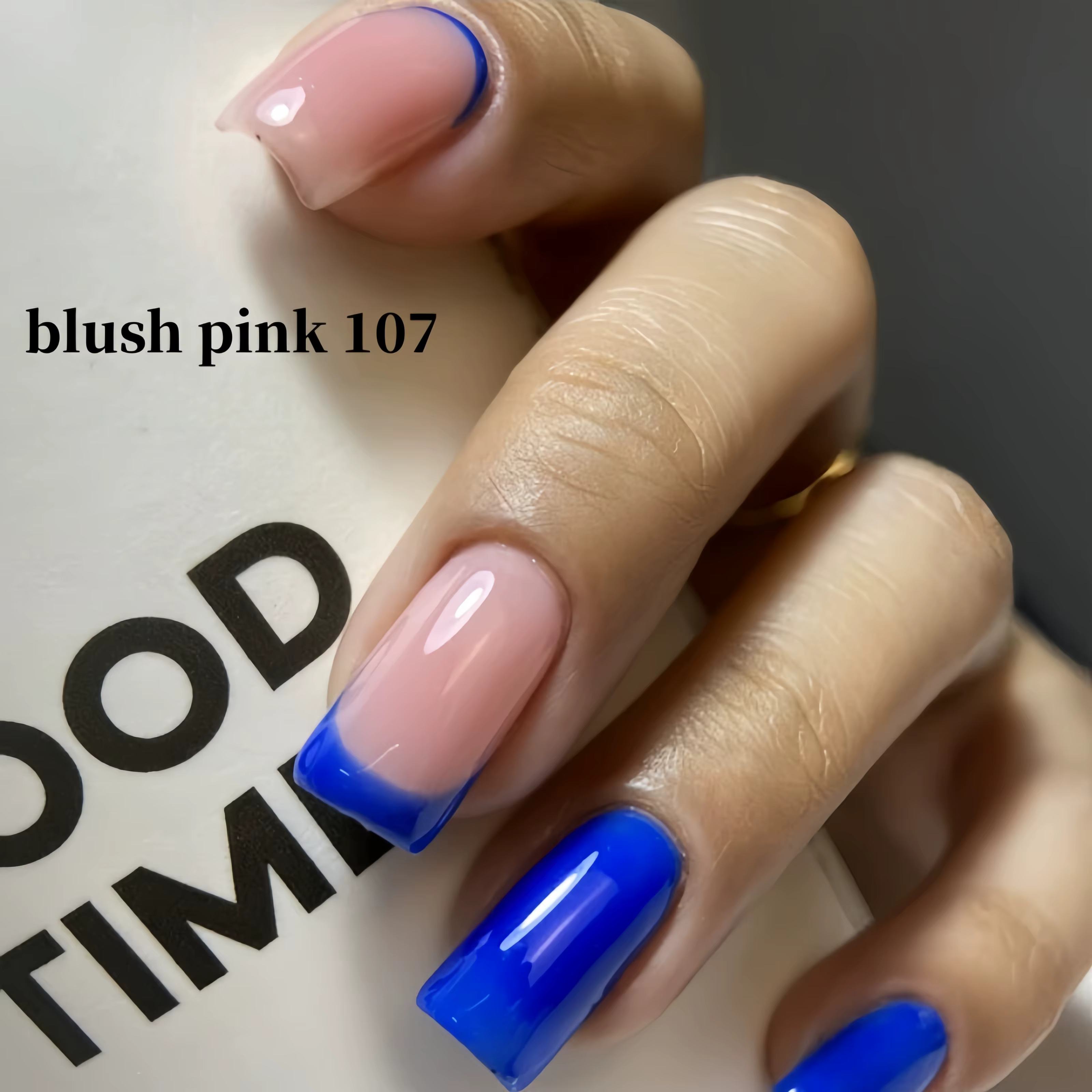 MSHARE Blush rose ombre couleur caoutchouc Base Gel vernis ongles Camouflage