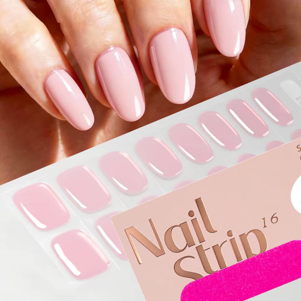 16 conseils saint valentin rouge brillant Semi-durci ongles Gel enveloppes longue durée