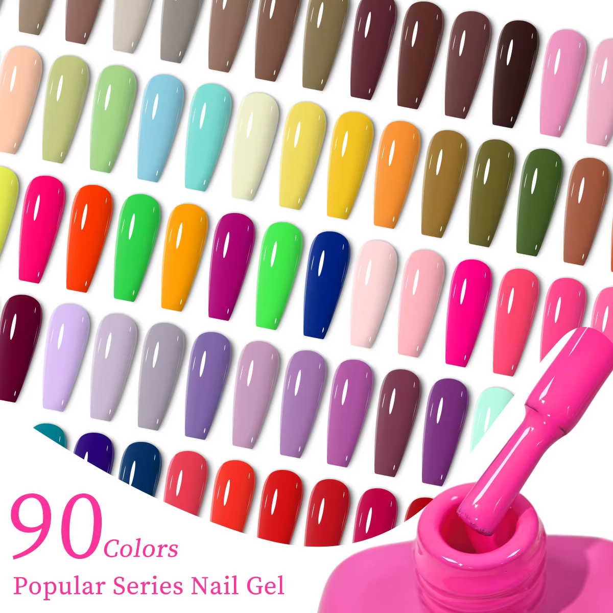 Vernis à ongles gel à usage unique de 15 ml