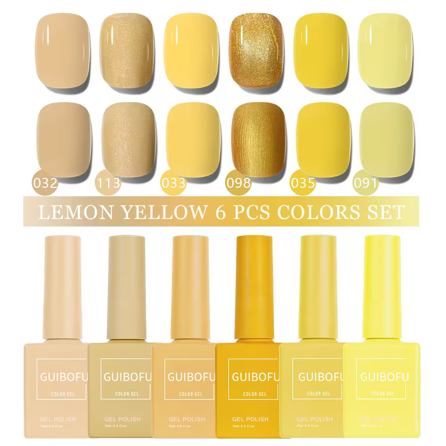 Ensemble de vernis à ongles Gel Semi-Permanent