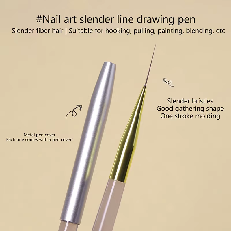 Pinceaux de revêtement pour Nail Art