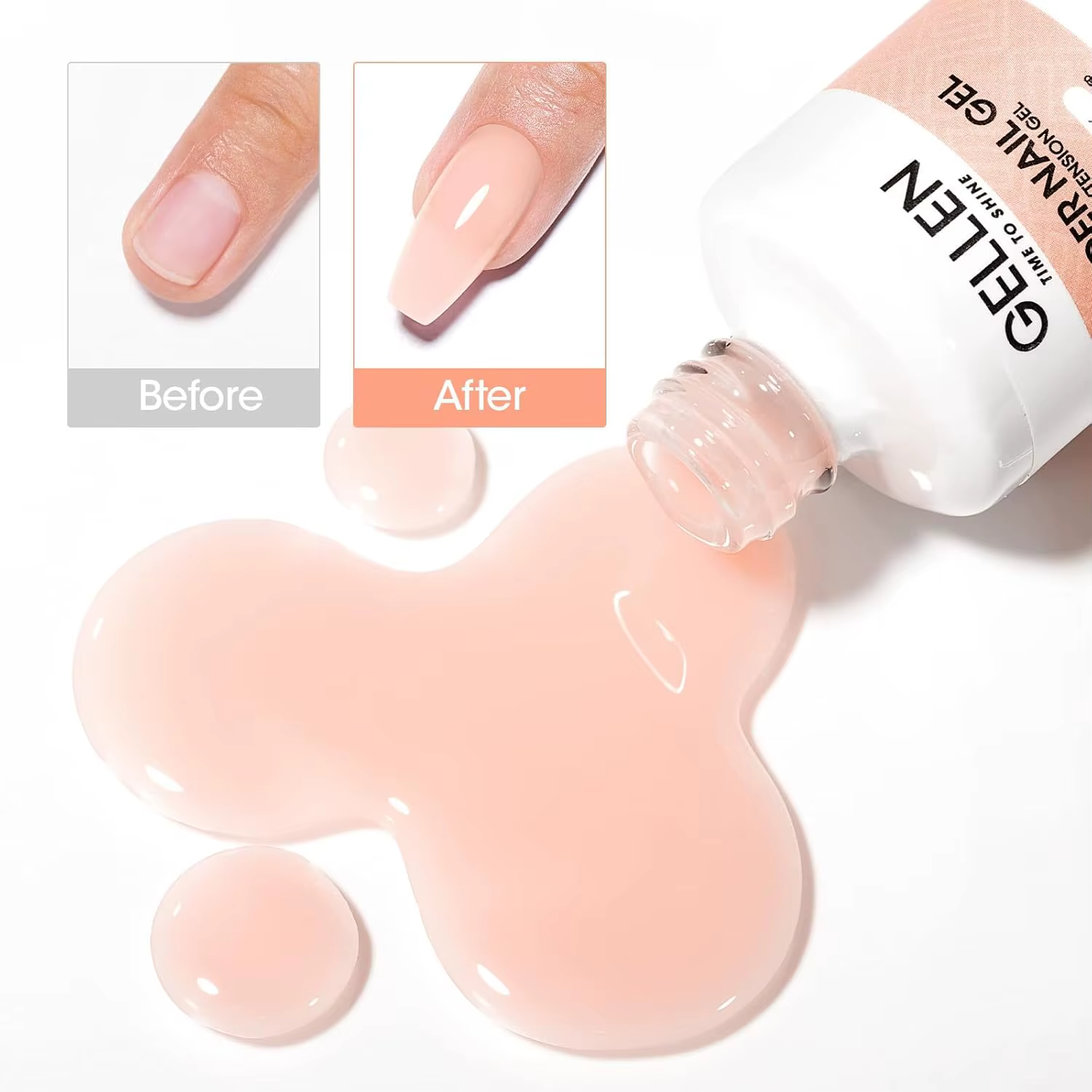 GELLEN 15ml Gel de construction pour extension d'ongles