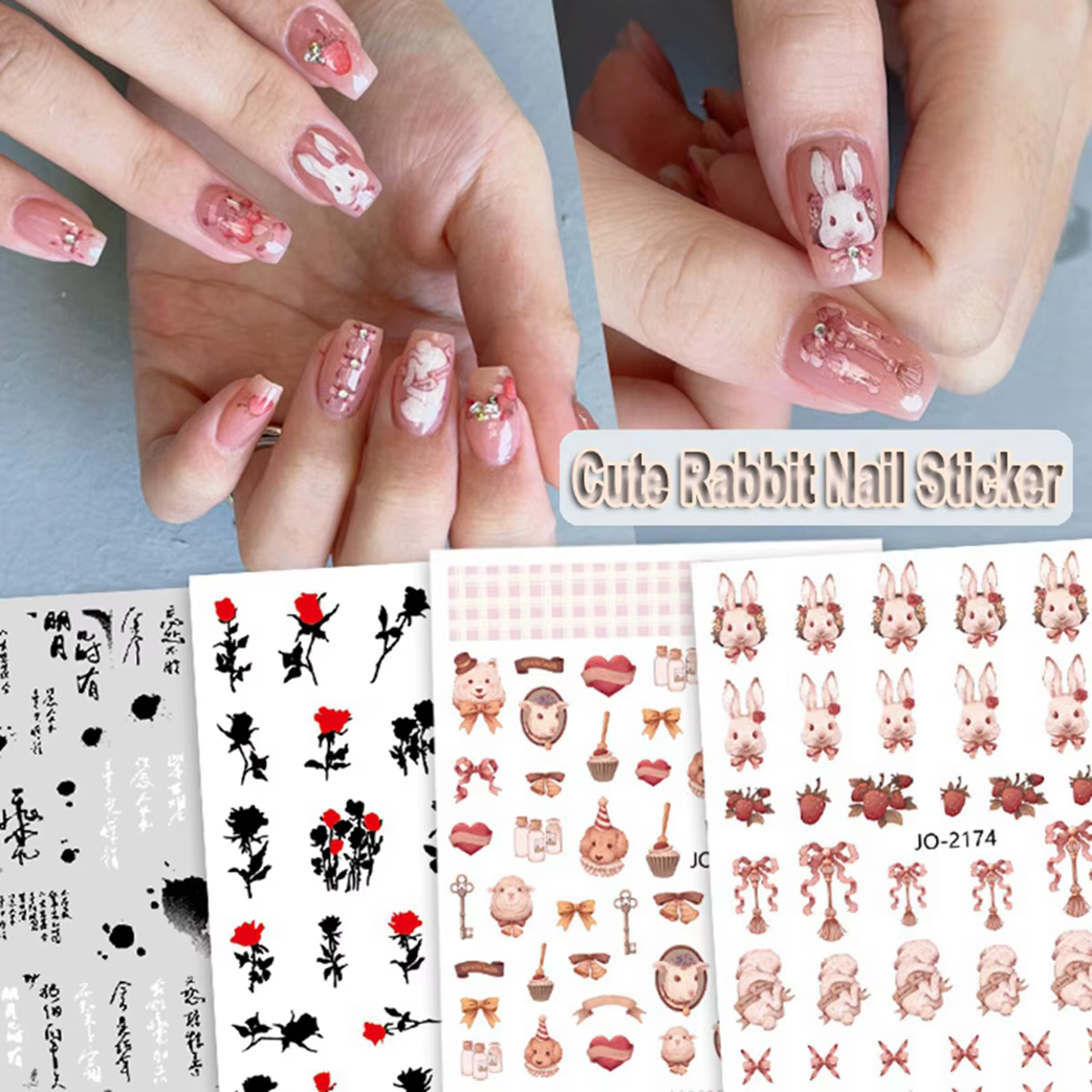 Harvey Nail Art Stickers