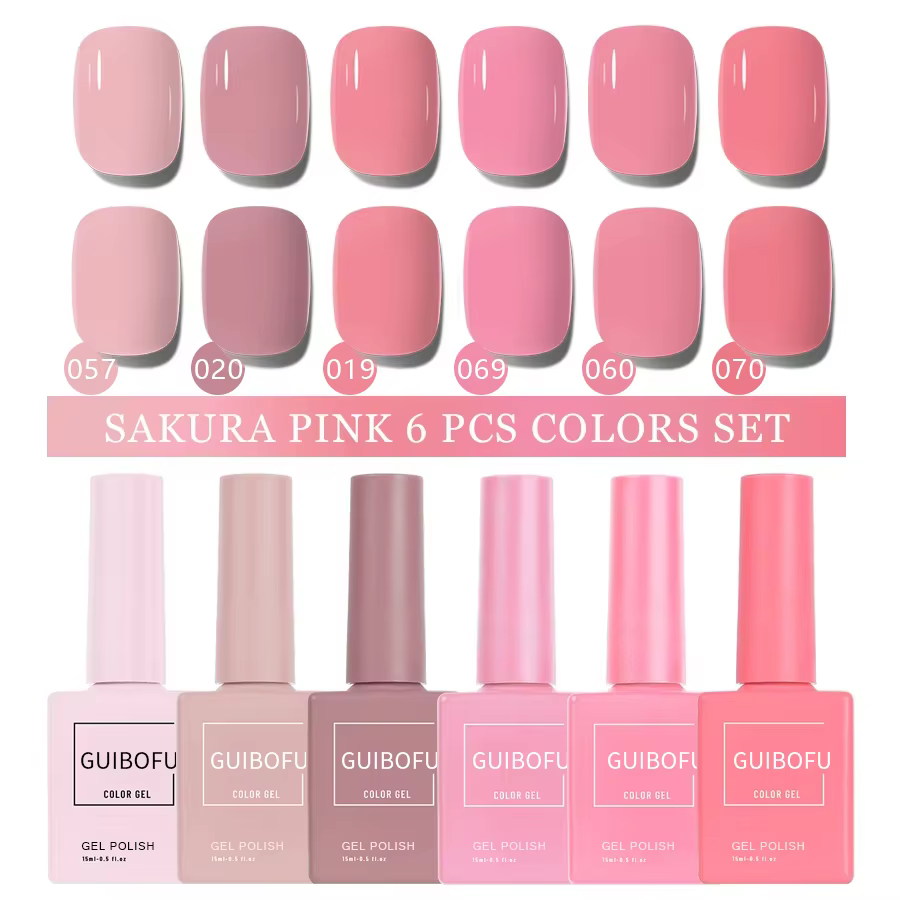 Ensemble de vernis à ongles Gel Semi-Permanent