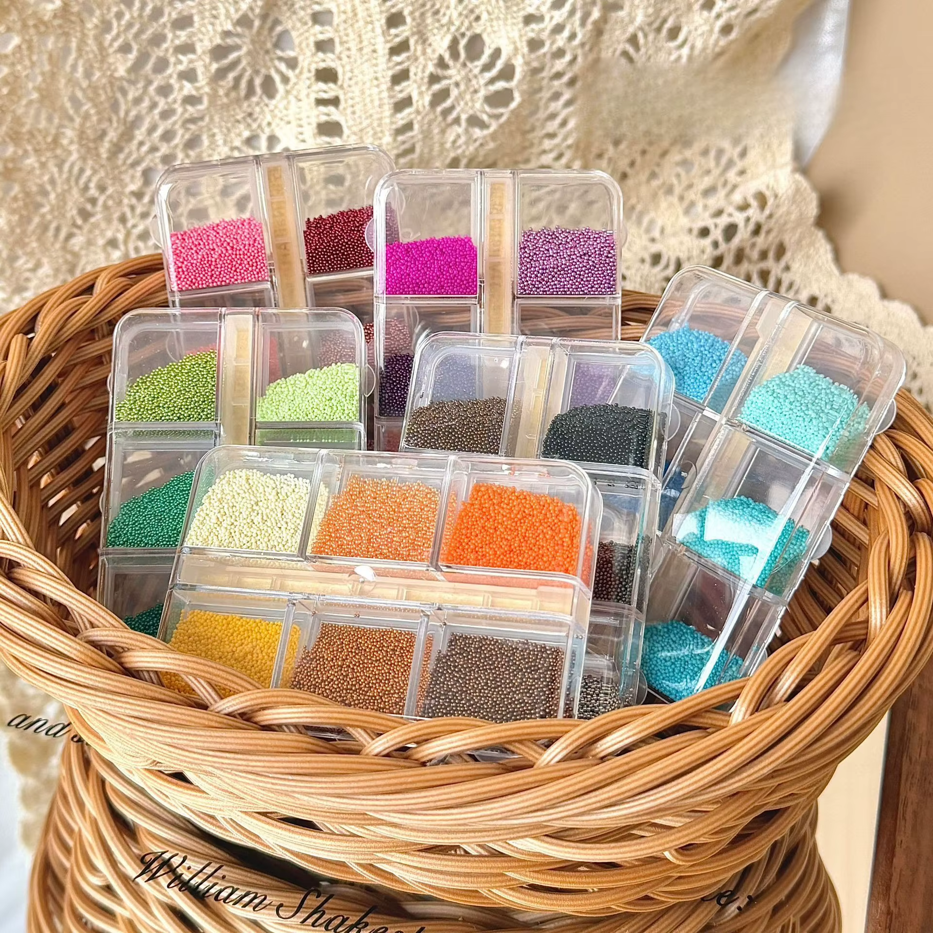 Accessoires pour ongles peints à la bombe style Ins