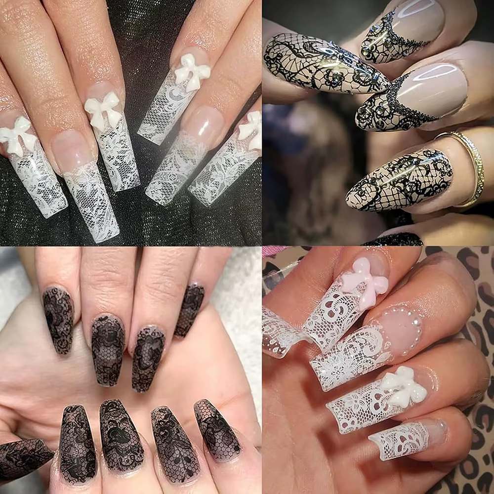 Pochoir de Stamping Métallique pour Nail Art 14