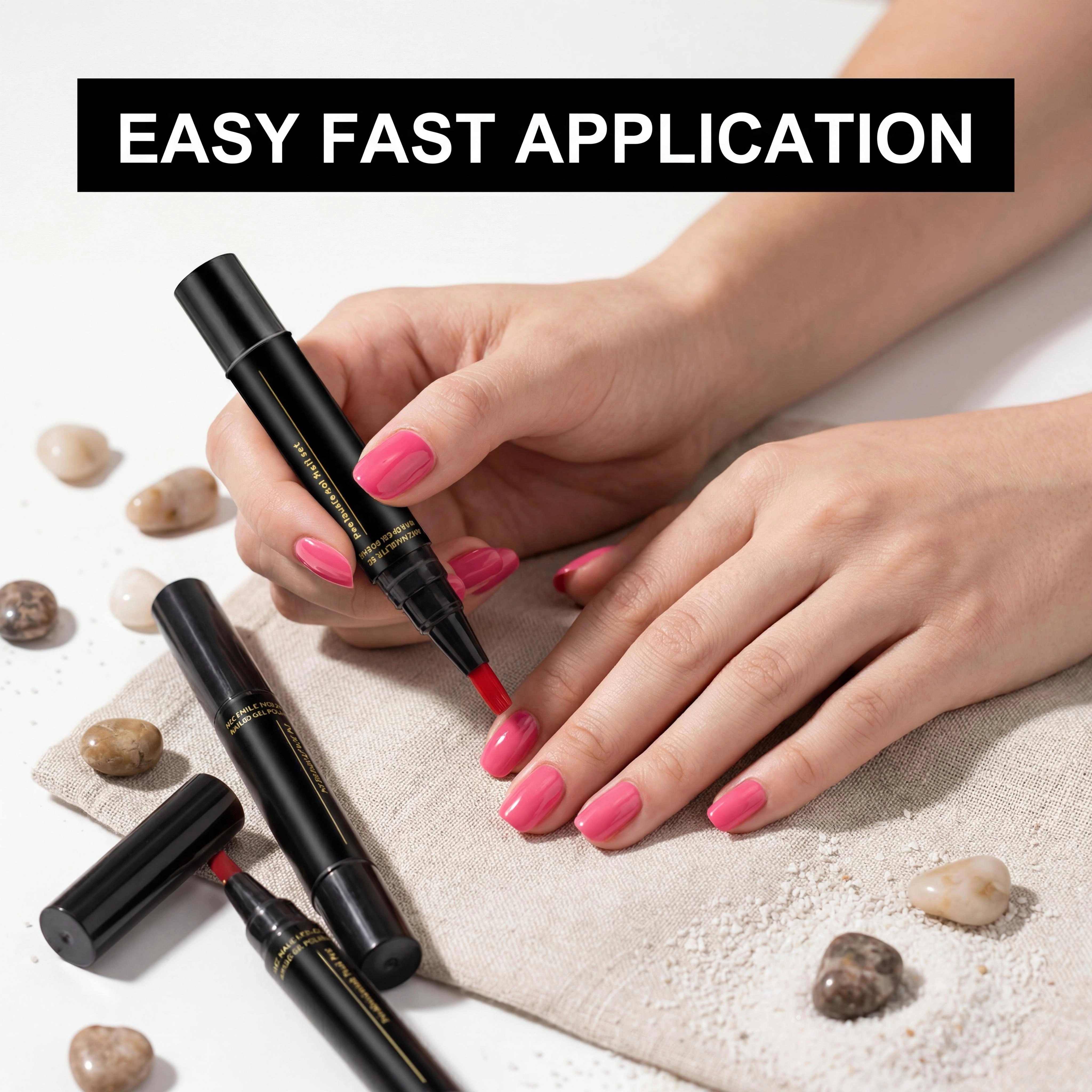 Stylos pour nail art DIY 6 couleurs
