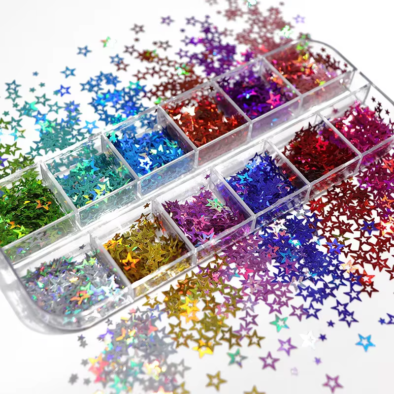 Paillettes Laser pour ongles
