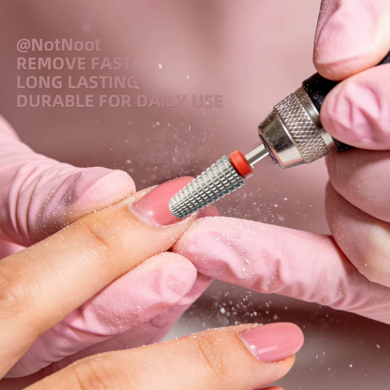 Fraise à ongles 5 en 1 en carbure conique