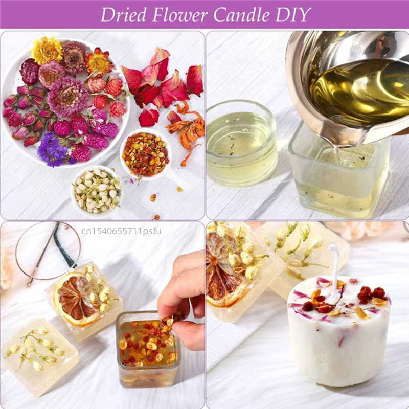 Boutons de jasmin naturels de qualité supérieure, pétales de jasmin pour mélanger des fleurs sèches, décoration de mariage à domicile, bougie à bricoler soi-même, fabrication de savon, décorations de 