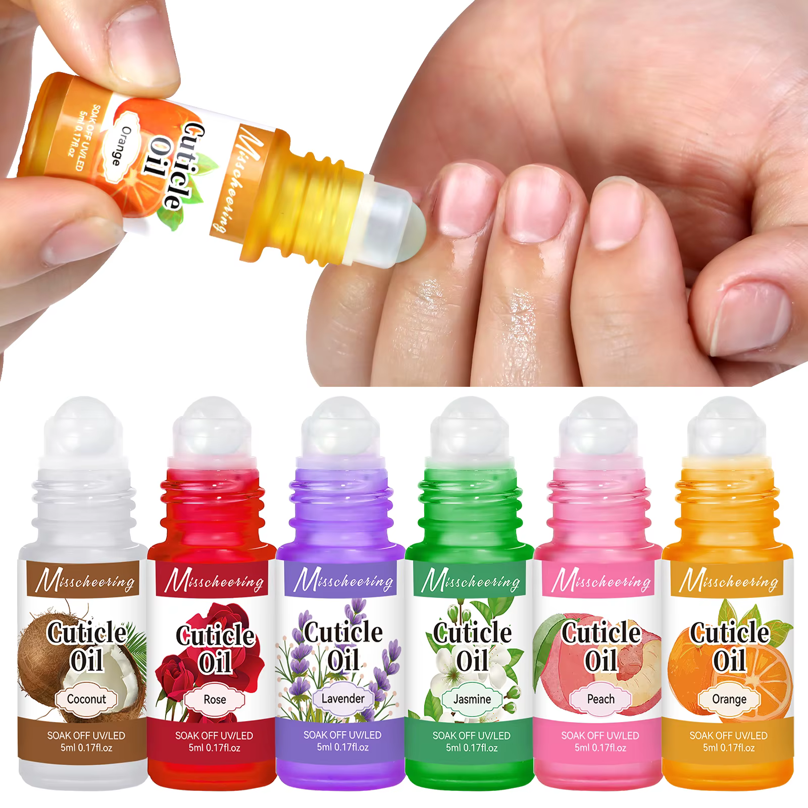 Huile nutritionnelle pour soins des ongles
