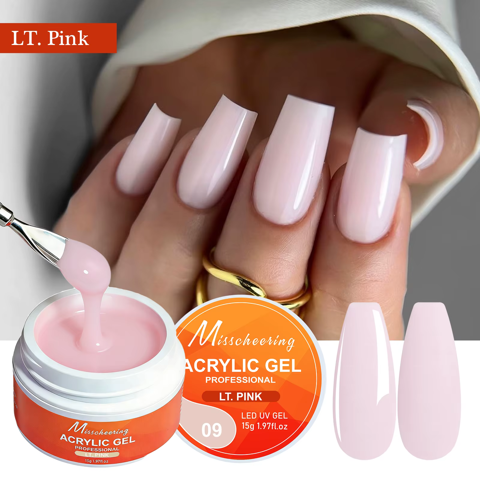 15g solide constructeur Gel durci