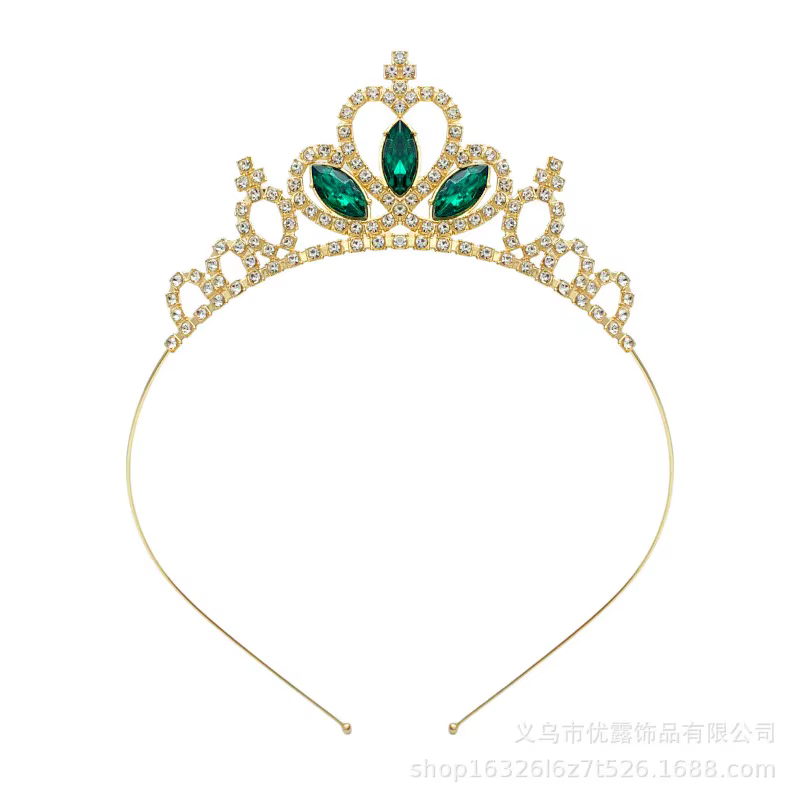 Coiffure couronne de princesse la reine des neiges pour filles, cadeau d'anniversaire, bandeau à la mode, couronne Elsa