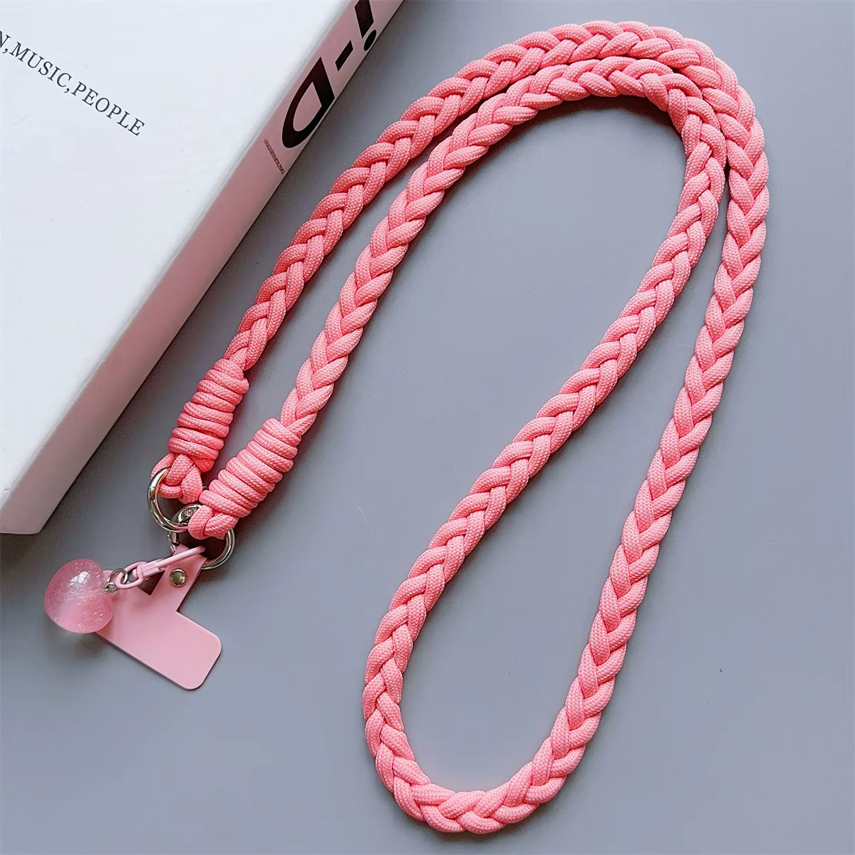 Dessin animé créatif téléphone portable lanière universelle bandoulière longue corde lanière corde dessin animé pendentif décoratif accessoires