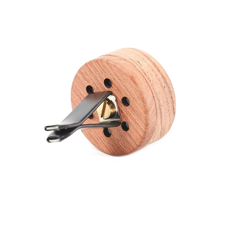 Diffuseur de voiture en bois sculpté en bois de rose, clip d'aromathérapie exquis pour voiture, désodorisant automobile, décoration auto