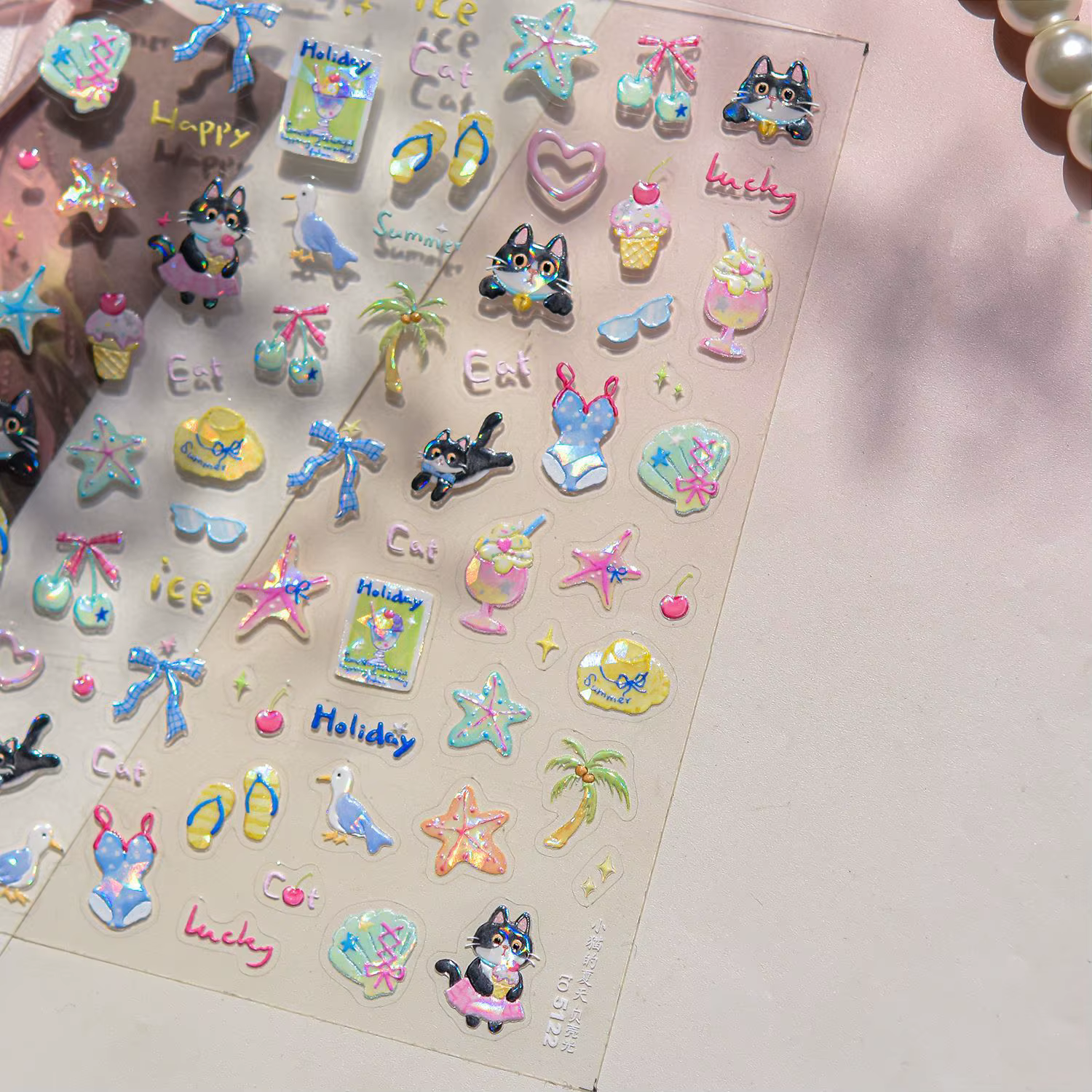 Autocollant de manucure auto-adhésif pour Nail Art