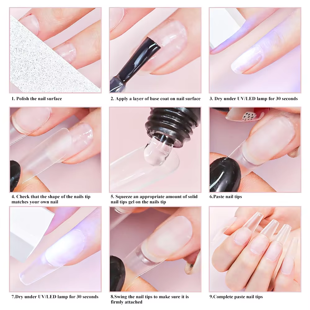 LIMEGIRL 20 ml/30 ml forte Gel colle à ongles UV