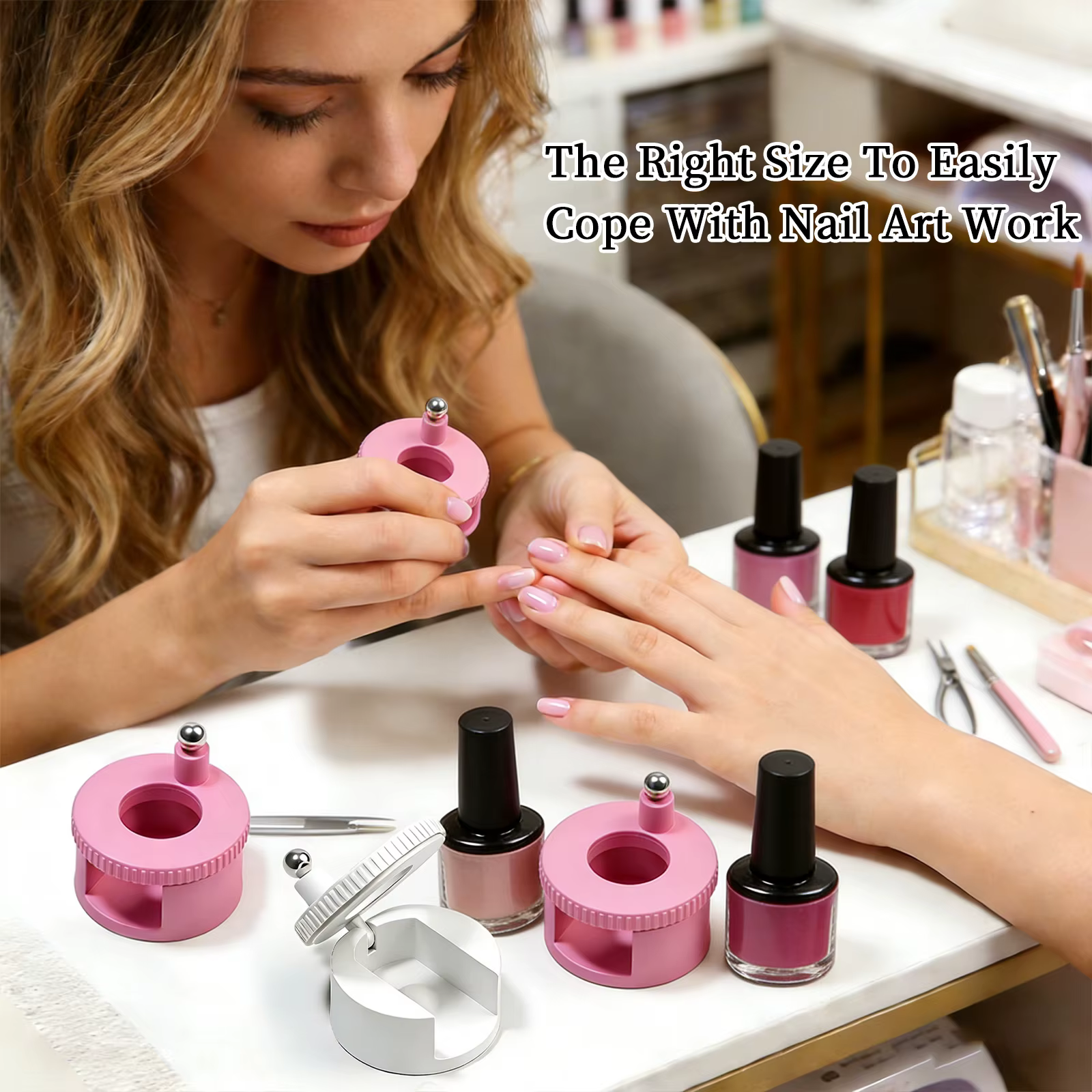 Aimants pour ongles, outil rotatif pour la manucure