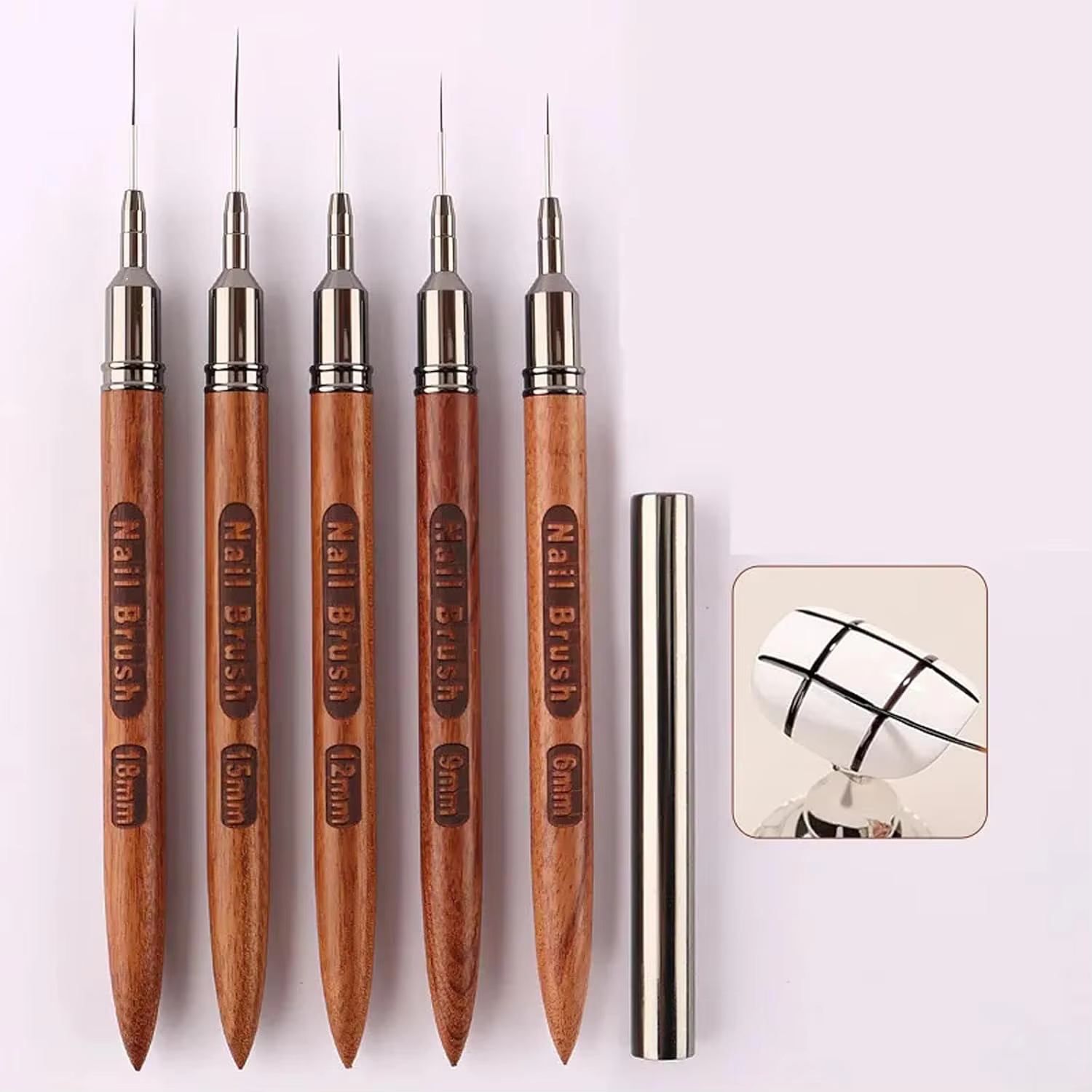 Ensemble de pinceaux pour ongles