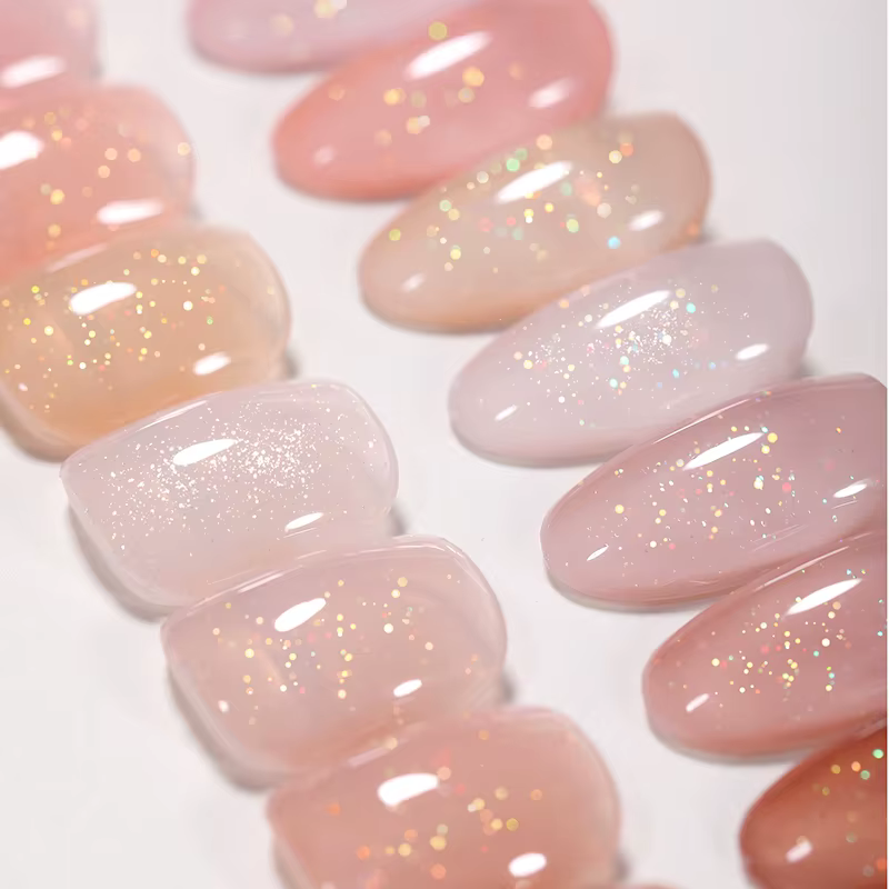 BORN PRETTY Vernis à ongles gel nu transparent gelée 10 ml