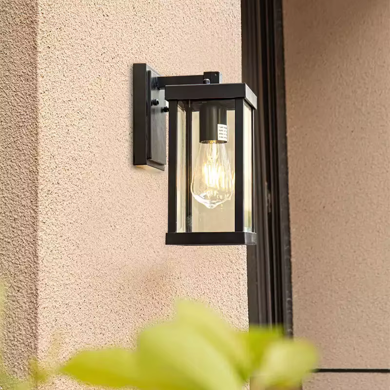 Lampes murales extérieures rétro imperméables pour balcon cour porte couloir extérieur applique murale Villa paysage décor éclairage