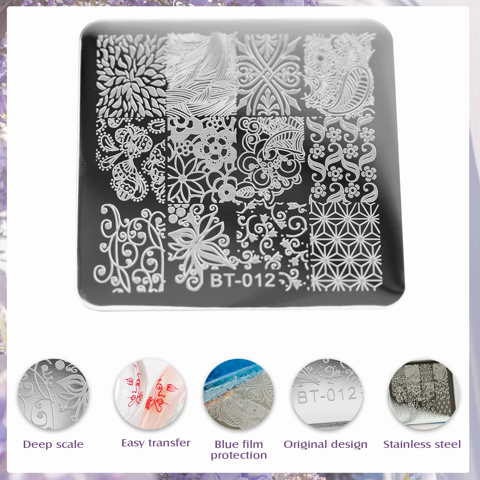 Biutee 2025 Nail Art estampage Gel débutant acrylique Kit d'ongles spécial polissage impression ongles conception Gel