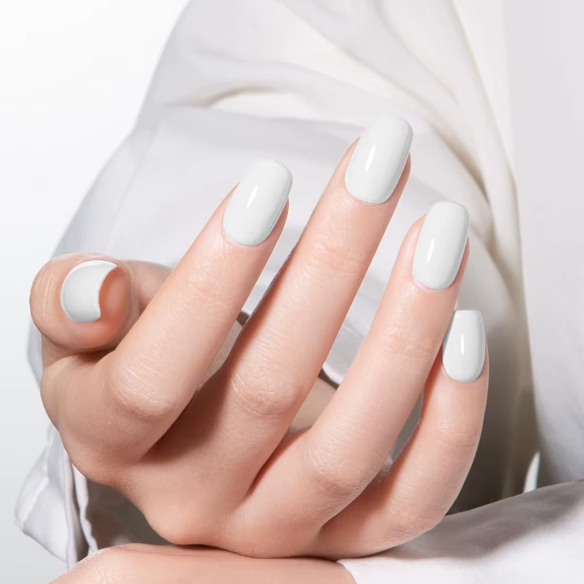 Vernis à ongles gel blanc Hassleless 15 ml