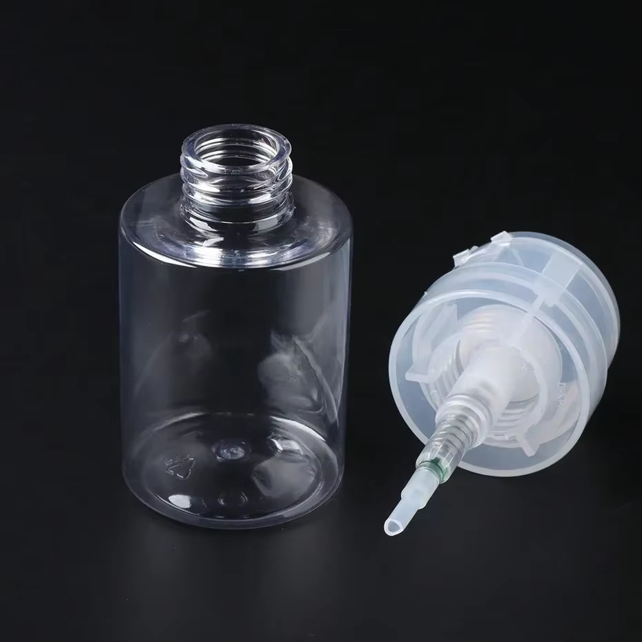Bouteilles rechargeables de stockage d'ongles de 100 ml
