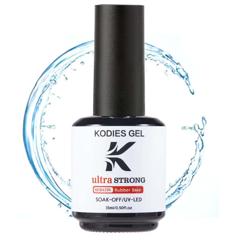 KODIES GEL nouvelle formule kératine couche de Base Gel vernis à ongles Ultra fort