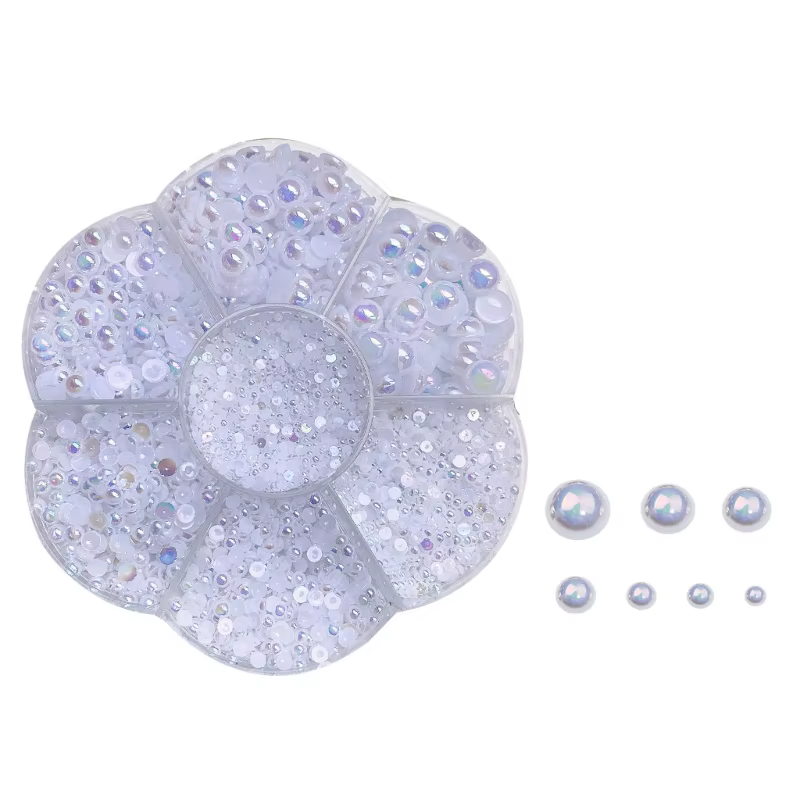 Demi perles Art embellissements manucure bricolage artisanat pour vos ongles livraison directe