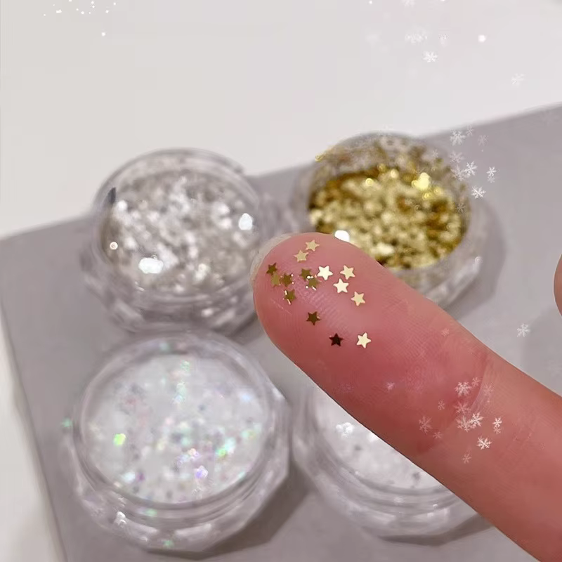 Mini étoile scintillante pour ongles