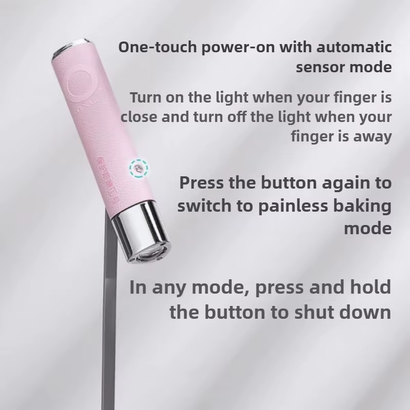 Nouveau 4 couleurs sèche-ongles lumière UV lampe à ongles Portable Rechargeable