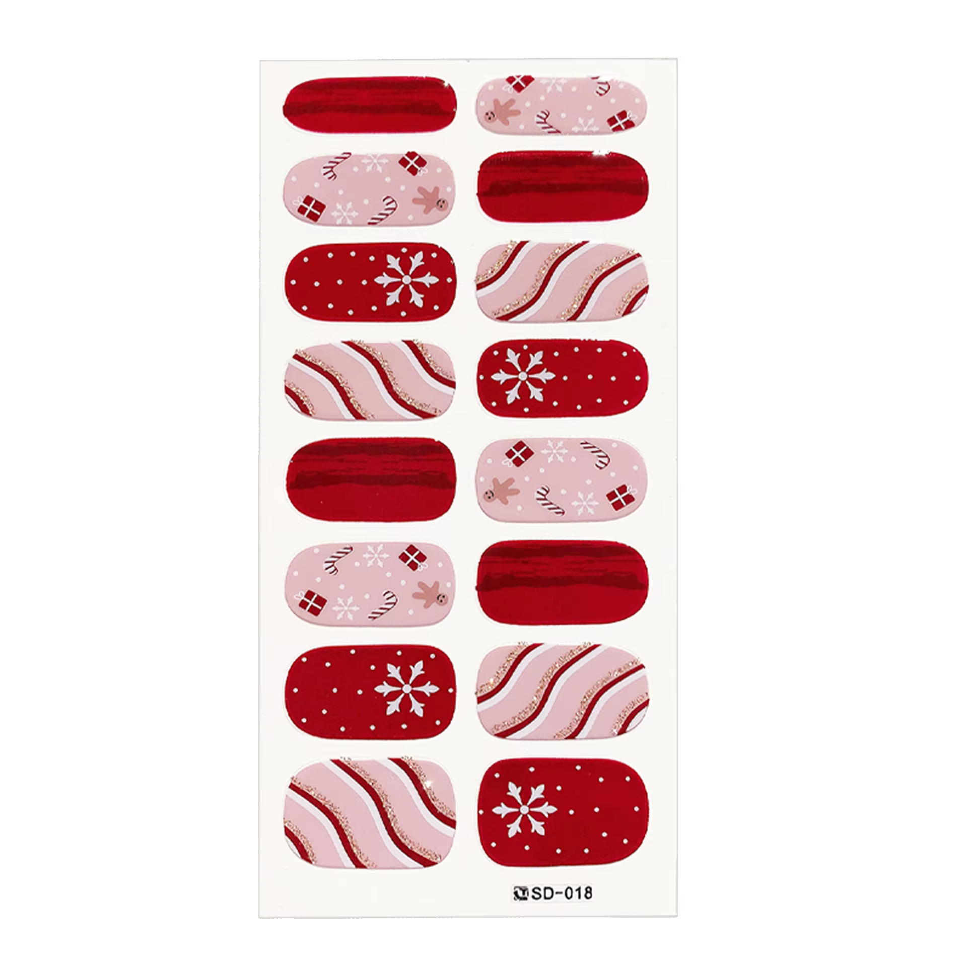 Autocollants pour ongles de noël