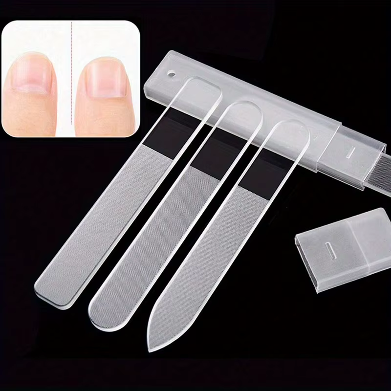 Limes à ongles en verre Nano