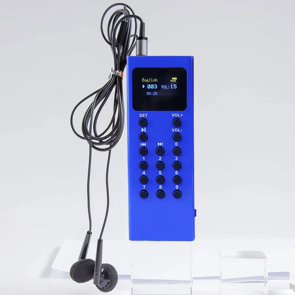 Système de guide audio pour exposition de musée, ensemble de lecteurs MP3, appareil de 16 Go, 43 langues, tourisme, spot panoramique, agence de voyage