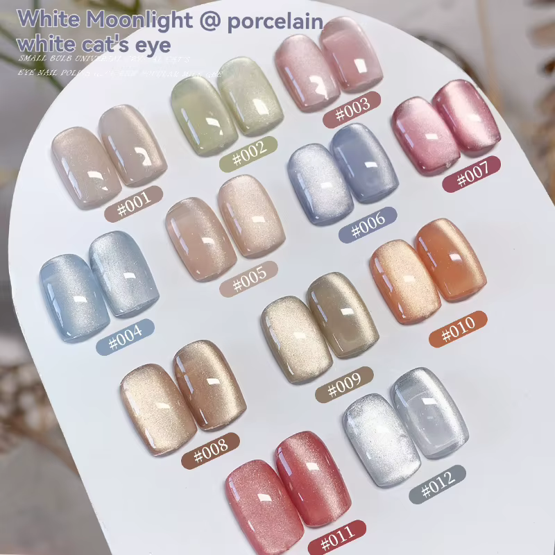 Vernis à ongles Gel magnétique chat céramique lisse 8ml