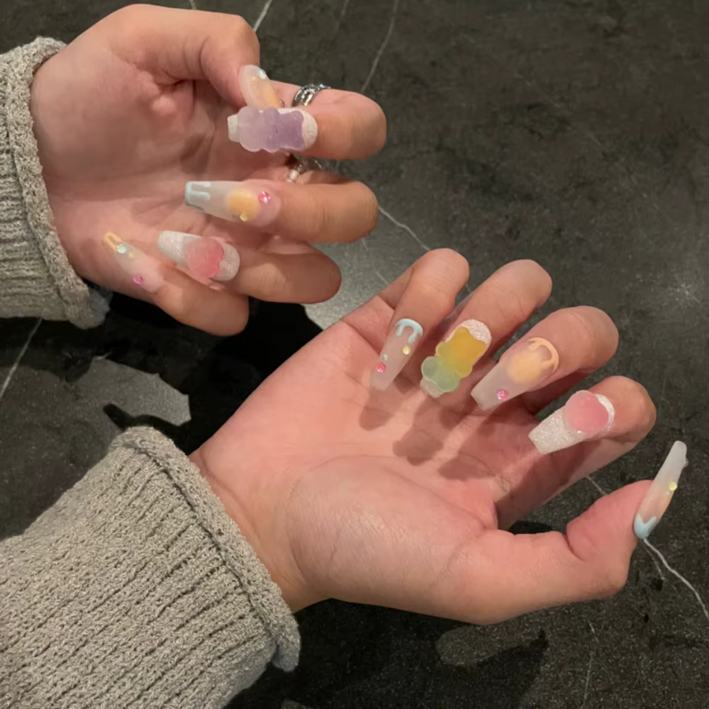 Faux ongles Y2K mignons